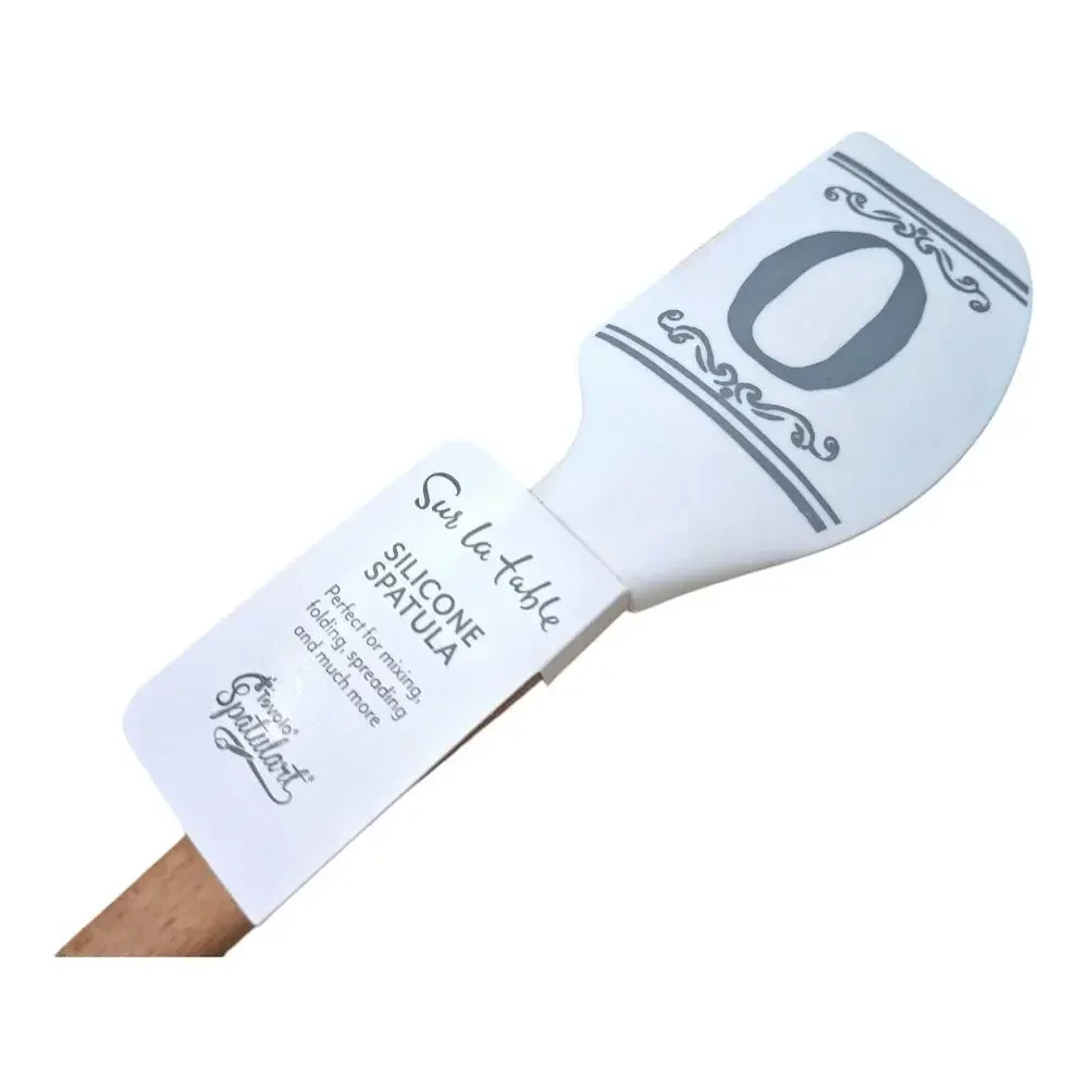 NEW Sur La Table Monogram Silicone Head Spatula Letter 